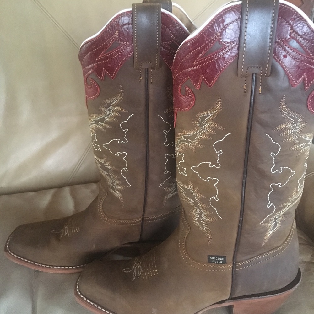REYME Cowgirl Boots